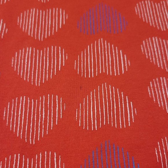🧡2/$15🧡 Girls Long Sleeve Cotton Dress (red with hearts) JOE FRESH- EUC - Picture 4 of 4